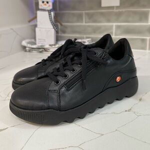 Softinos By Fly London Whiz Sneakers. Women’s Size 6. Color Black.